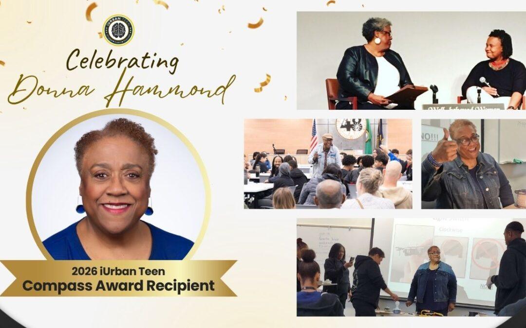 Celebrating Donna Hammond: 2026 iUrban Teen Compass Award Recipient – By Marissa Spires